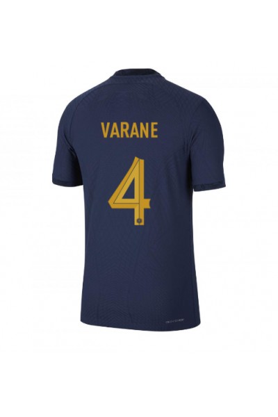 Fotbalové Dres Francie Raphael Varane #4 Domácí Oblečení MS 2022 Krátký Rukáv